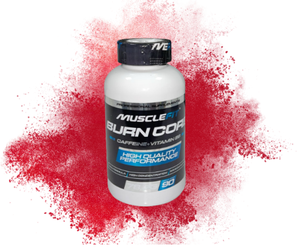 Quemador de grasa Burn core Musclefit 90 cap