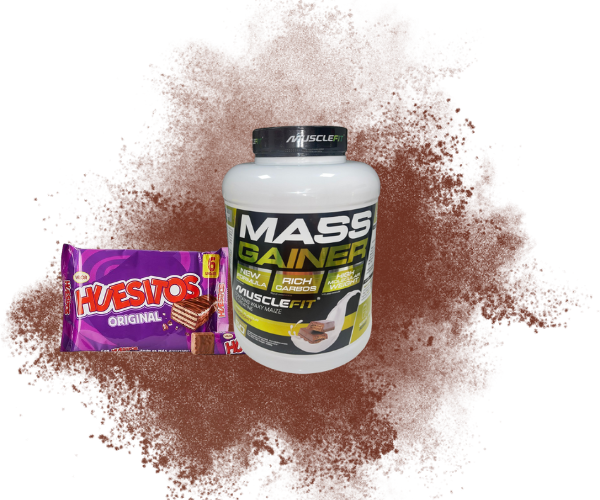 Aumentadores de peso musclefit 3 kilos